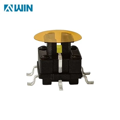Светодиодный ТАКТ-переключатель SMD с подсветкой
